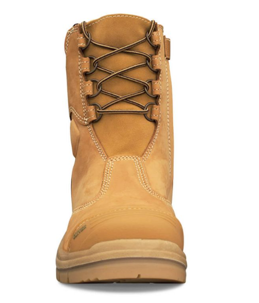 Oliver 55385 High Leg Zip Sided Boot - Wheat