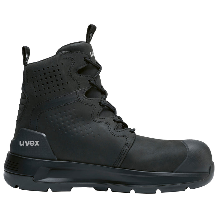 UVEX 3 x-flow Black Lace Work Boot