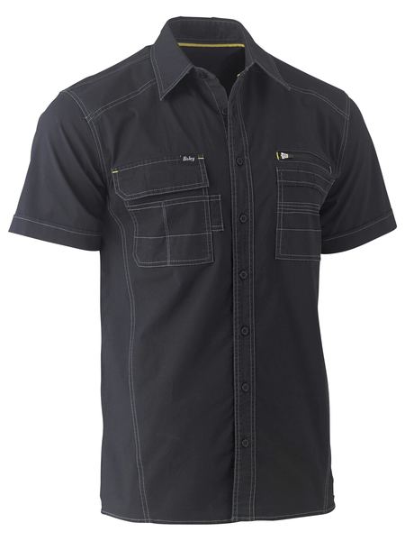 Bisley Flex and Move Utility Short Sleeve Shirt