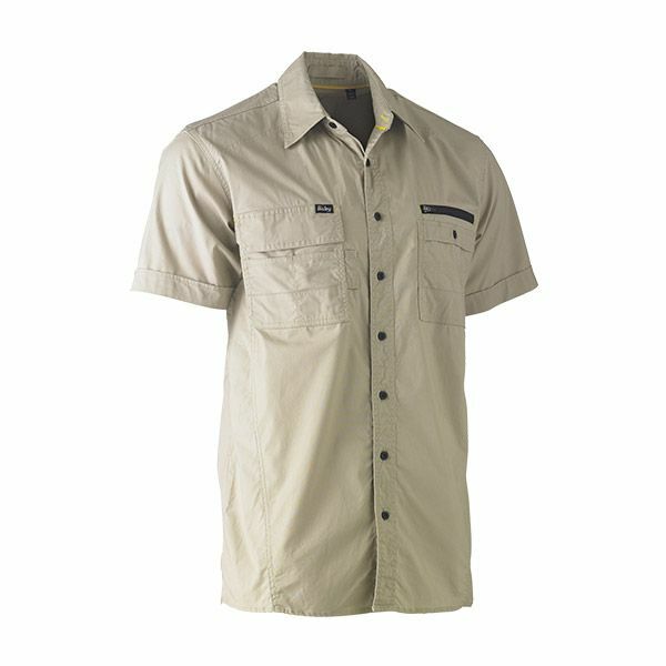 Bisley Flex and Move Utility Short Sleeve Shirt