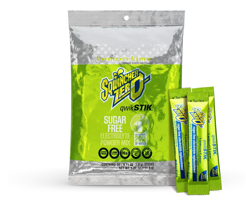 Qwik Stik® ZERO – Sugar Free Hydration Powder Packets