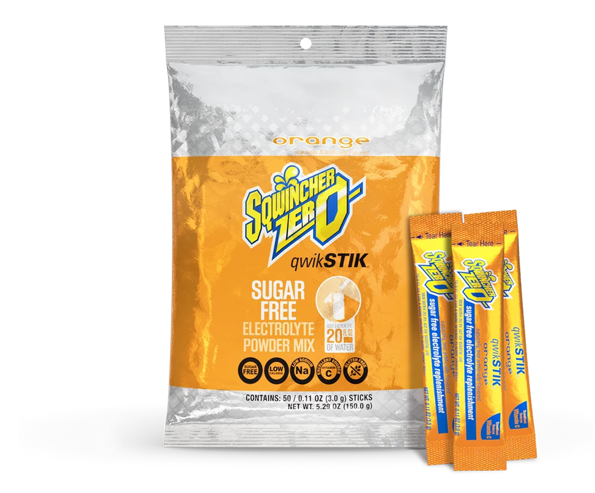 Qwik Stik® ZERO – Sugar Free Hydration Powder Packets Orange