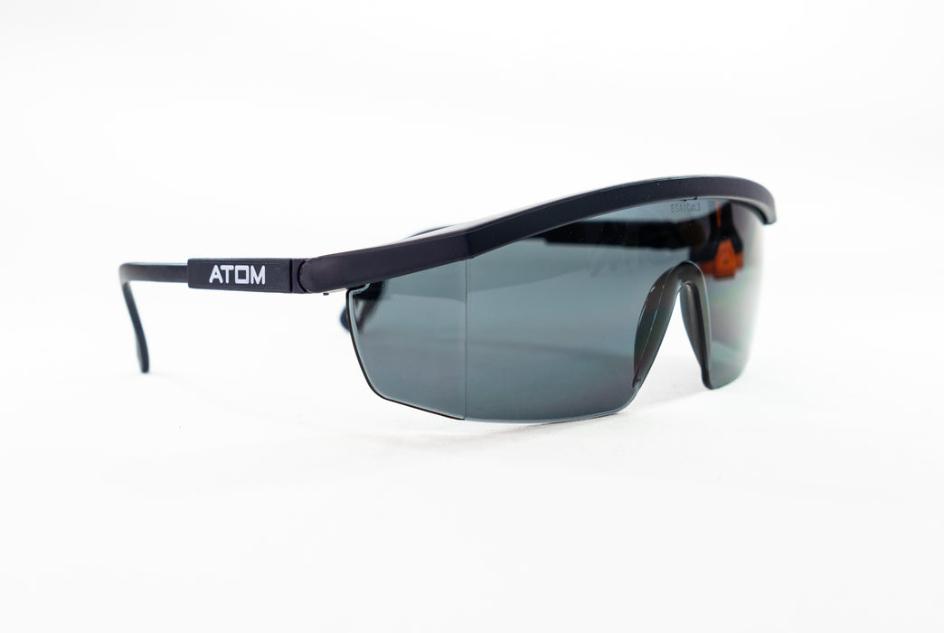 SGA Over spec ATOM Smoke Lens Blue Frame